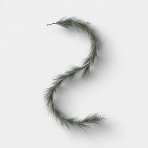 6' Shimmer long needle Christmas garland - Threshold